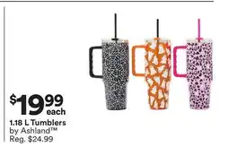 Michaels 1.18 L Tumblers by Ashland offer