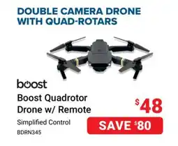 Visions Electronics Boost Quadrotor Drone w/ Remote offer