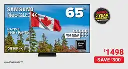 Visions Electronics QN80F 4K Smart TV 65 offer