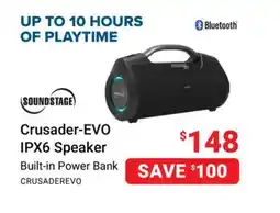 Visions Electronics Crusader-EVO IPX6 Speaker offer