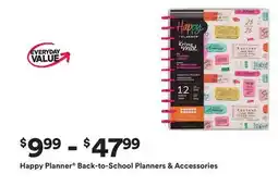 Michaels Happy Planner Back-to-School Planners & Accessories offer