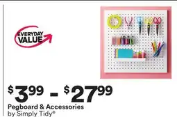 Michaels Pegboard & Accessories by Simply Tidy offer