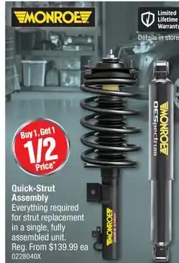 PartSource Quick-Strut Assembly offer