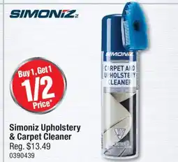 PartSource Simoniz Upholstery & Carpet Cleaner offer