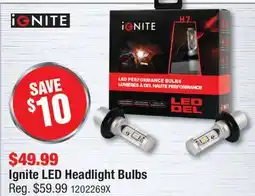 PartSource Ignite LED Headlight Bulbs offer
