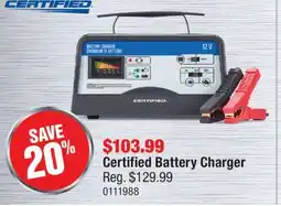 PartSource Certified Battery Charger offer