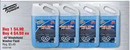 PartSource TURBO POWER -40°Windshield Washer Fluid offer