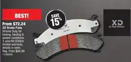 PartSource Pro Series XD Brake Pads offer
