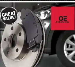 PartSource OE Brake Pads offer