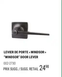 BMR LEVIER DE PORTE  WINDSOR  offer