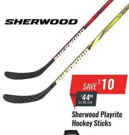 Hockey Life SHERWOOD PLAYRITE HOCKEY STICKS offer