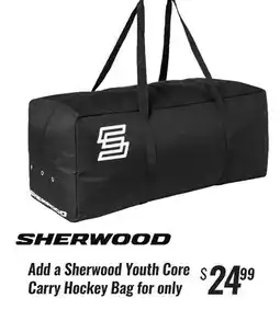 Hockey Life SHERWOOD CORE HOCKEY BAG offer