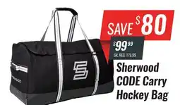 Hockey Life SHERWOOD CODE CARRY HOCKEY BAG offer