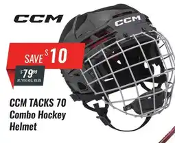 Hockey Life CCM TACKS 70 COMBO HOCKEY HELMET offer