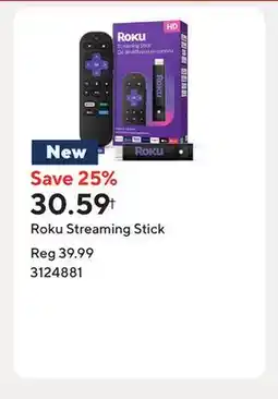 Staples Roku Streaming Stick offer