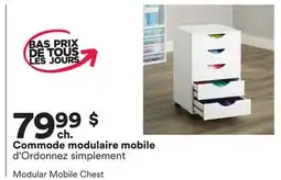 Michaels Commode modulaire mobile offer