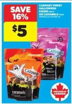 Real Canadian Superstore Carnaby Sweet Halloween Kisses or Caramels offer