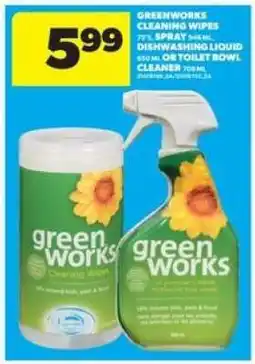 Real Canadian Superstore Greenworks Cleaning Products offer