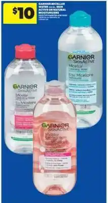 Real Canadian Superstore Garnier Micellar Water or Skin Active or Natural Moisturizers offer
