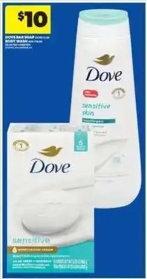 Real Canadian Superstore DOVE BAR SOAP OR BODY WASH offer
