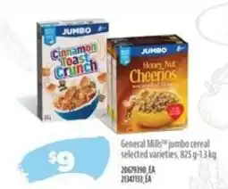 Real Canadian Superstore General Mills Jumbo Cereal offer