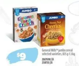 Real Canadian Superstore General Mills Jumbo Cereal offer