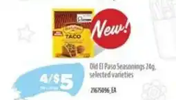 Real Canadian Superstore OLD EL PASO SEASONINGS offer