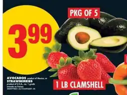No Frills Avocados or Strawberries offer