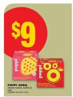 No Frills Poppi soda offer