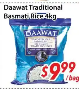 Bestco Food Mart Daawat Traditional Basmati Rice offer