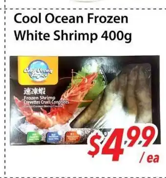 Bestco Food Mart Cool Ocean Frozen White Shrimp offer