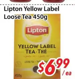 Bestco Food Mart Lipton Yellow Label Loose Tea offer