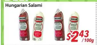 Bestco Food Mart Hungarian Salami offer