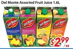 Bestco Food Mart Del Monte Assorted Fruit Juice offer