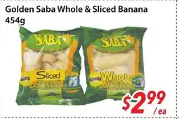 Bestco Food Mart Golden Saba Whole & Sliced Banana offer