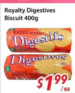 Bestco Food Mart Royalty Digestives Biscuit offer