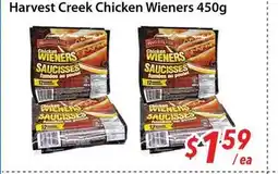 Bestco Food Mart Harvest Creek Chicken Wieners offer