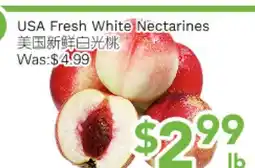 Ample Food Market USA Fresh White Nectarines offer