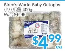 Ample Food Market Siren's World Baby Octopus offer