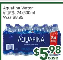 Ample Food Market Aquafina Water offer