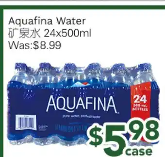 Ample Food Market Aquafina Water offer