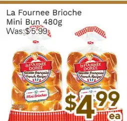 Ample Food Market La fournee Brioche mini bun offer