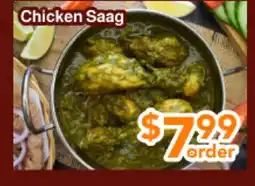 Ample Food Market Chicken Saag offer