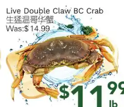 Ample Food Market Live Double Claw BC Crab offer