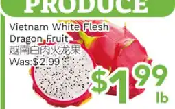Ample Food Market Vietnam White Fresh Dragon Fruit offer