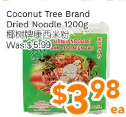 Ample Food Market Coconut Tree Brand Dried Noodle offer