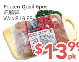 Ample Food Market Frozen Quail offer