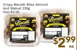 Ample Food Market Crispy Biscotti Bitez Almond and Walnut offer