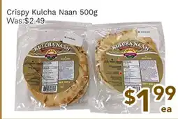 Ample Food Market Crispy Kulcha Naan offer