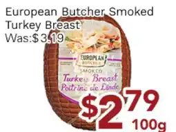 Ample Food Market European Butcher Smoked Turkey Breast offer